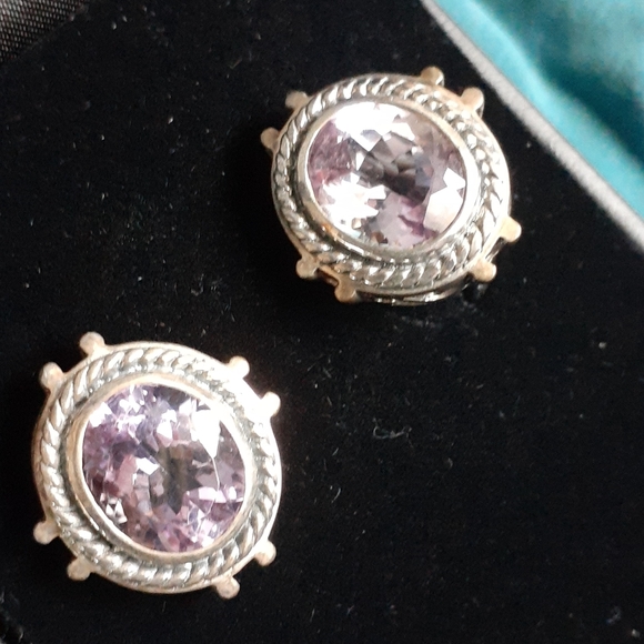 πHost Pick!π STUNNING AMETHYST EARRINGS - Picture 4 of 4